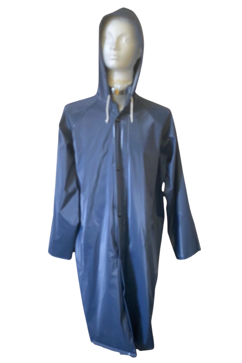 Gabardina de línea Capucha integrada